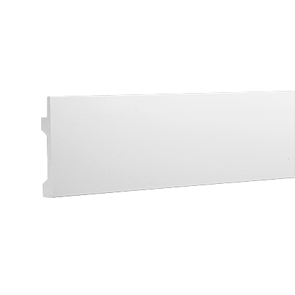 NÁSTĚNNÁ LIŠTA pro LED 1.51.605 Cena za 2 m. Výška (zeď): 121mm. Tloušťka: 19 mm